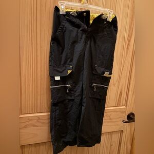 Wrangler tech gear navy Cargo Pants boy size 8